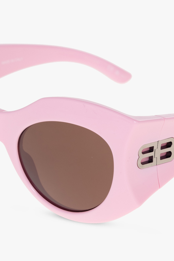Pink ‘Hourglass Round’ sunglasses Balenciaga Vitkac GB
